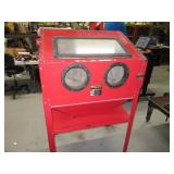 36" Floor Sandblast 40lb Cap Cabinet