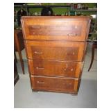 32" Repurpose~Project 4drawer Waterfall Dresser