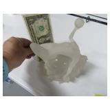 7" Naked Woman Glass Gazing Ball Modern  NEAT