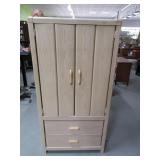 30" Modern WhitewashLook Upright Dresser