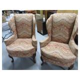 PAIR Wingback Multicolored Chairs NICE