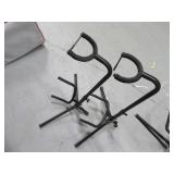 Lot (2) STAGE STANDS Guitar Holders 1of2