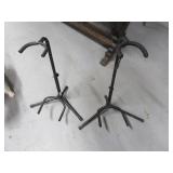Lot (2) Guitar Holder Stands