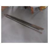 Lot (5pcs) 48" Rebar Metal Stakes