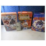 Lot (3) Unopened BRONCOS Cereal Elway~Ed~Davis