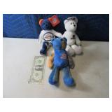 Lot (3) Broncos Beanie TY Babies Elway~Davis~Invsc