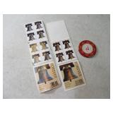Lot (24) FOREVER Postage Stamps & a $5 Casino Chip