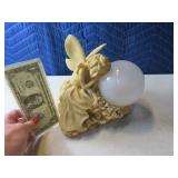 Resin~Glass Fairy 10" Figure