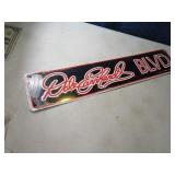 24"x5" Tin Metal DALE EARNHARDT Mancave Sign