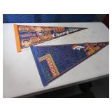 Broncos Superbowl XXX2&3 Pennants (2)