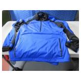 CutterBuck MensXL Blue/Blk Windbreaker Jacket
