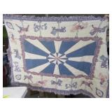 Carousel Themed Throw Blanket 4