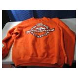 Vtg BRONCOS Superbowl33 Sweatshirt szLG