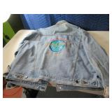 Vintage HARD ROCK Denim szXL ButtonUp Jacket