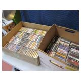 Lot (170) Vtg Cassette Music Tapes Country~ClscRck