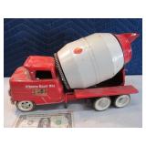 Early STRUCTO Tin Metal Cement Truck Toy