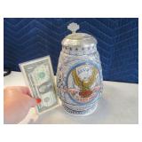 Harley 8" Embossed Collectors Beer Stein NEAT