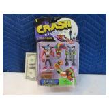 1998 CRASH Action Figure "JET PACK" Unopened