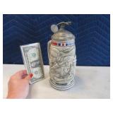 Tribue To Armed Forces Embossed Collector Stein