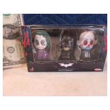 2012 Hot Toys 3pc Mini Cosbaby BATMAN SET Boxed