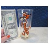 1973 "COOL CAT" Pepsi Collectors Cartoon Glass