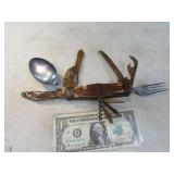 Early 5" Multiuse Camping Pocket Knife AS IS