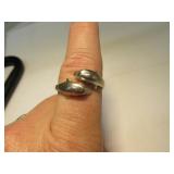 .925 Dolphin sz9-10ish Flex Ring