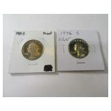 1956 & 1962 UNCirculated Washington Quarters