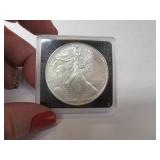 1993 Silver Walking Eagle Dollar Coin