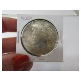 1922 PEACE Silver Dollar Coin sleeved