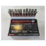 20rds WINCHESTER 30-06 Ballistic SlvrTip Ammo