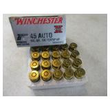 20rds WINCHESTER 45AUTO SuperX Ammo