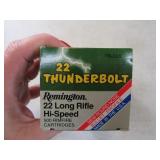 500rds .22 Thunderbolt Remington LR HiSpeed Ammo