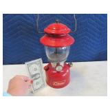 1970 Red COLEMAN Camping Lantern