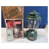 COLEMAN Model220 2mantle Green Lantern w/ Box