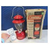 1966 Red COLEMAN Camp Lantern
