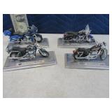 4pc MAISTO Harley Davidson 5" Model Toys