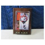 Joe Sakic Framed Wall Sports Card Plaque Wall Decr