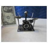 Neat Metal Nut/Bolt Drummer Set 3" Art Figure