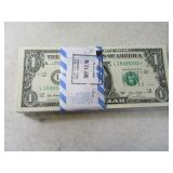$100 Sequential 2013 UNC $1 Star Bills