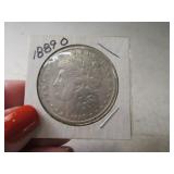 1889o Morgan Silver Dollar Coin
