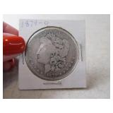 1879o Morgan Silver Dollar Coin sleeve