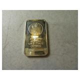 1oz Troy Silver Ingot SILVER EAGLE embossed