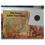 19th Century Indian Head Penny Collector