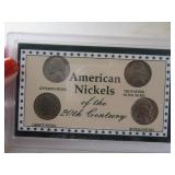 American Nickels Of The 20th Century SET