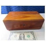 LANE 9"x5" Cedar Jewelry Stash Box Advert MISSOURI