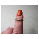 18kt Gold & Diamond Pinky~Toe sz3.5 Ring