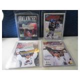 Lot (4) CO AVS Hockey Championship Magazines