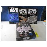 3pc STAR WARS Blue Prints & Cross Section Book SET