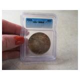 MS65 Graded 1923 PEACE $1 Silver Dollar Coin